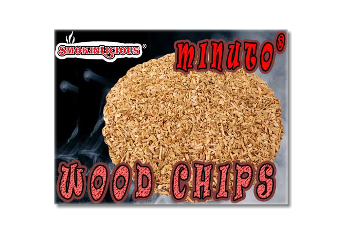 Our Minuto® smoker wood chips are “diced” into regular shapes!  Making them perfectly sized smoker wood  chips for all Commercial smokehouses.